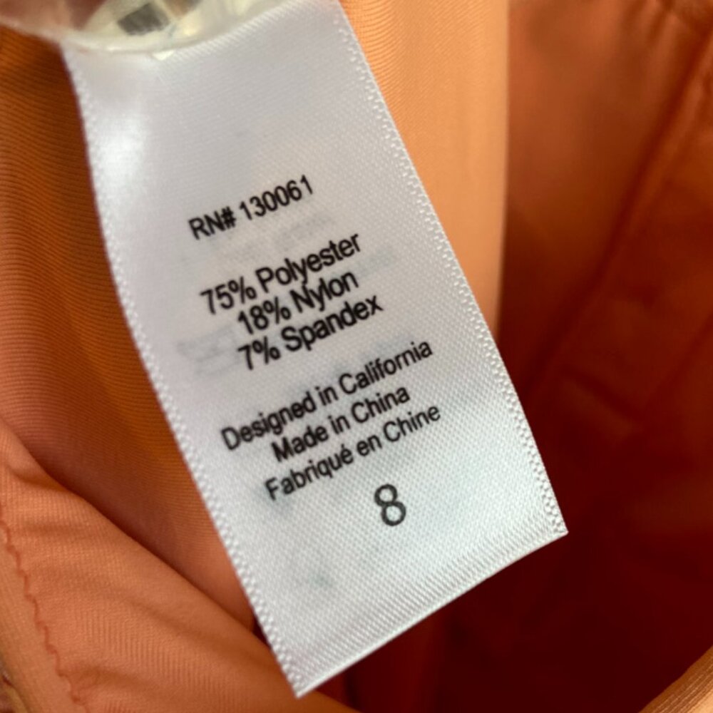 Nwot L*Space Tangy Orange Float On Ribbed One Pie… - image 6